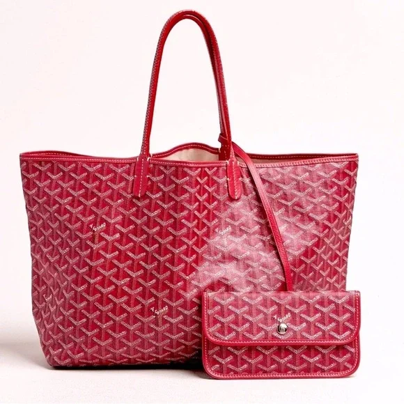 Goyard Saint Louis Red Pouch/Card case AUTHENTIC - Picture 10 of 10